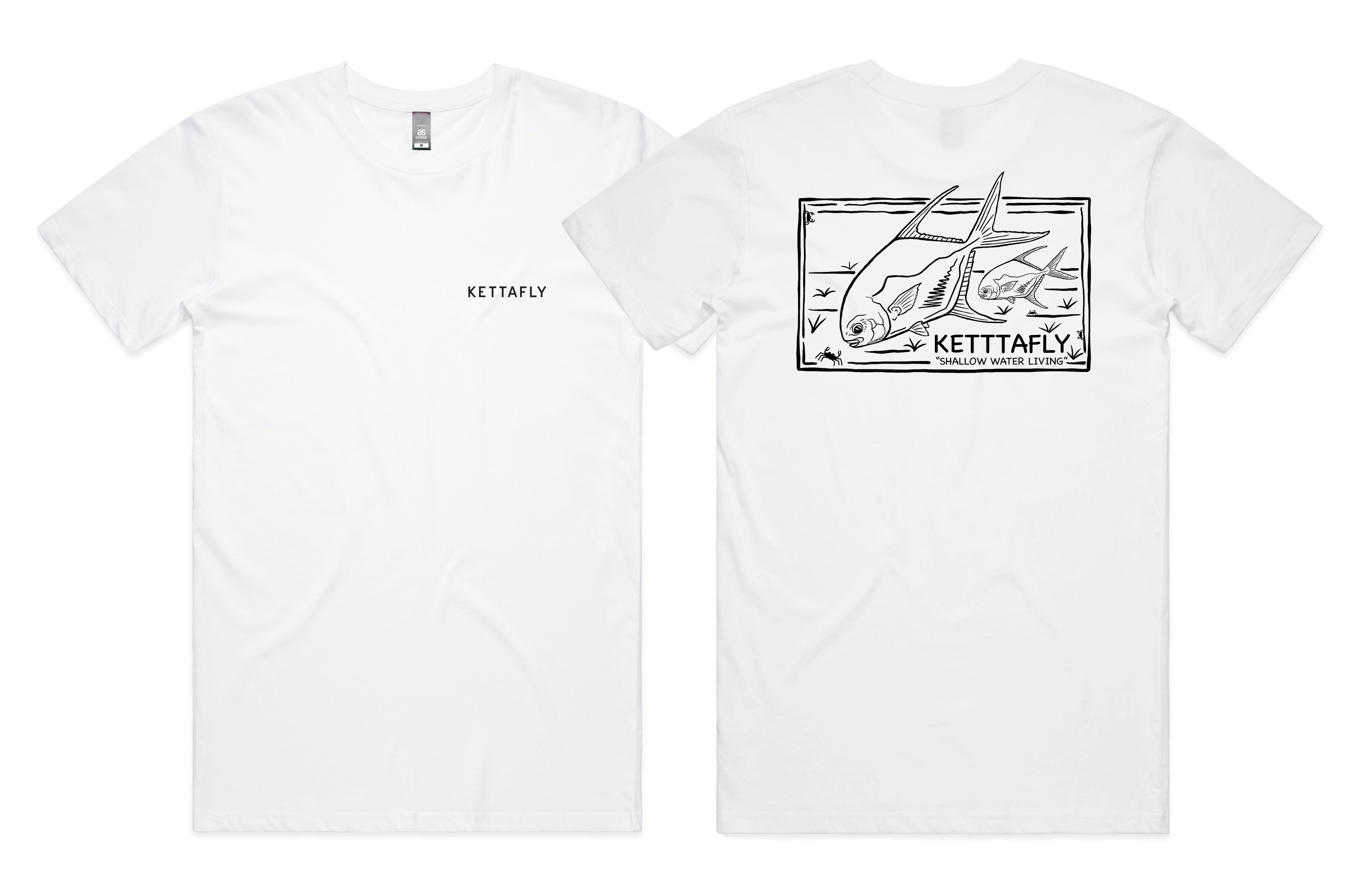 Permit Stamp Design (pocket & back) T-Shirt Short Sleeve