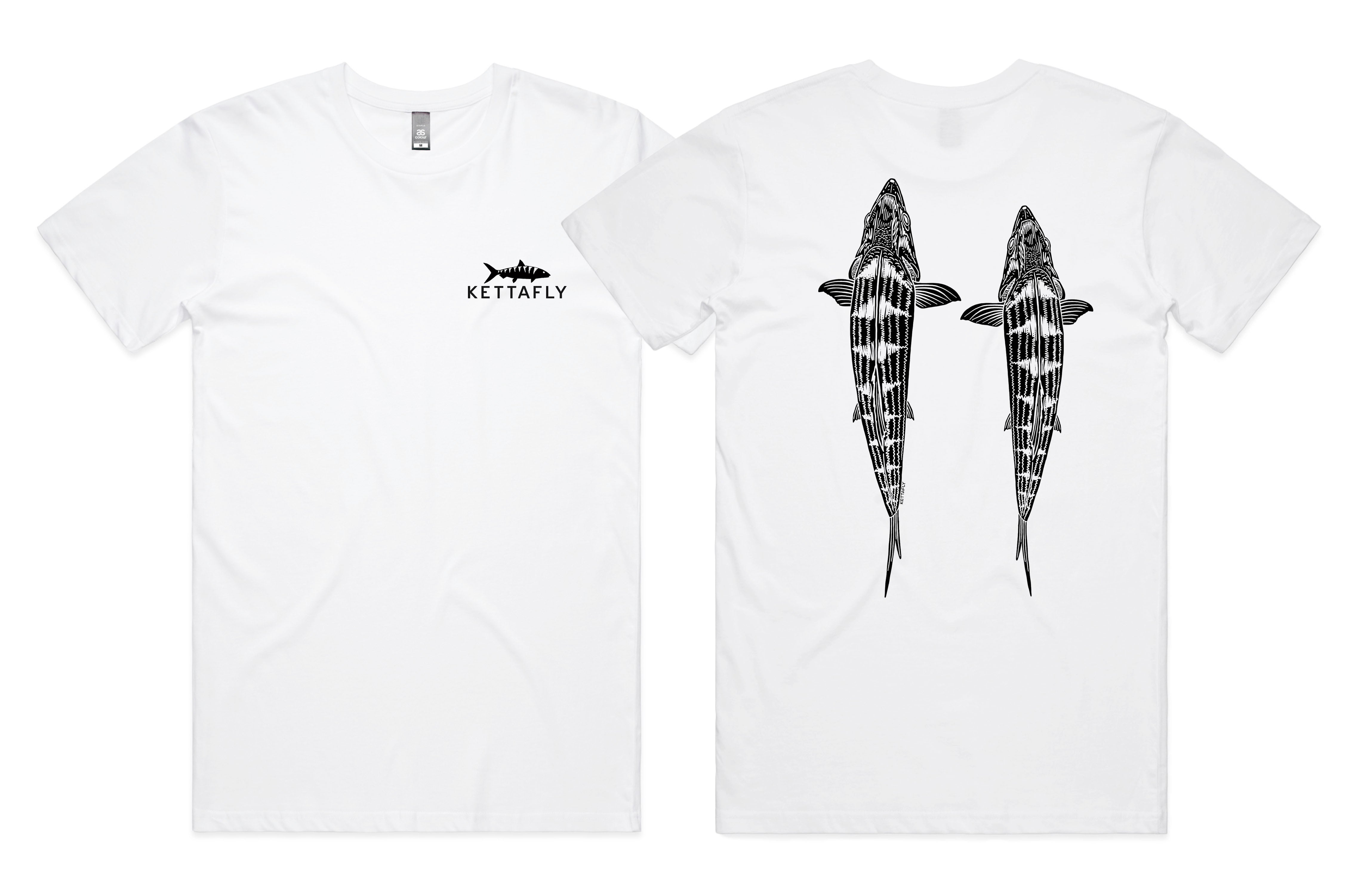 Topside Bone Design (pocket & back) T-Shirt Short Sleeve
