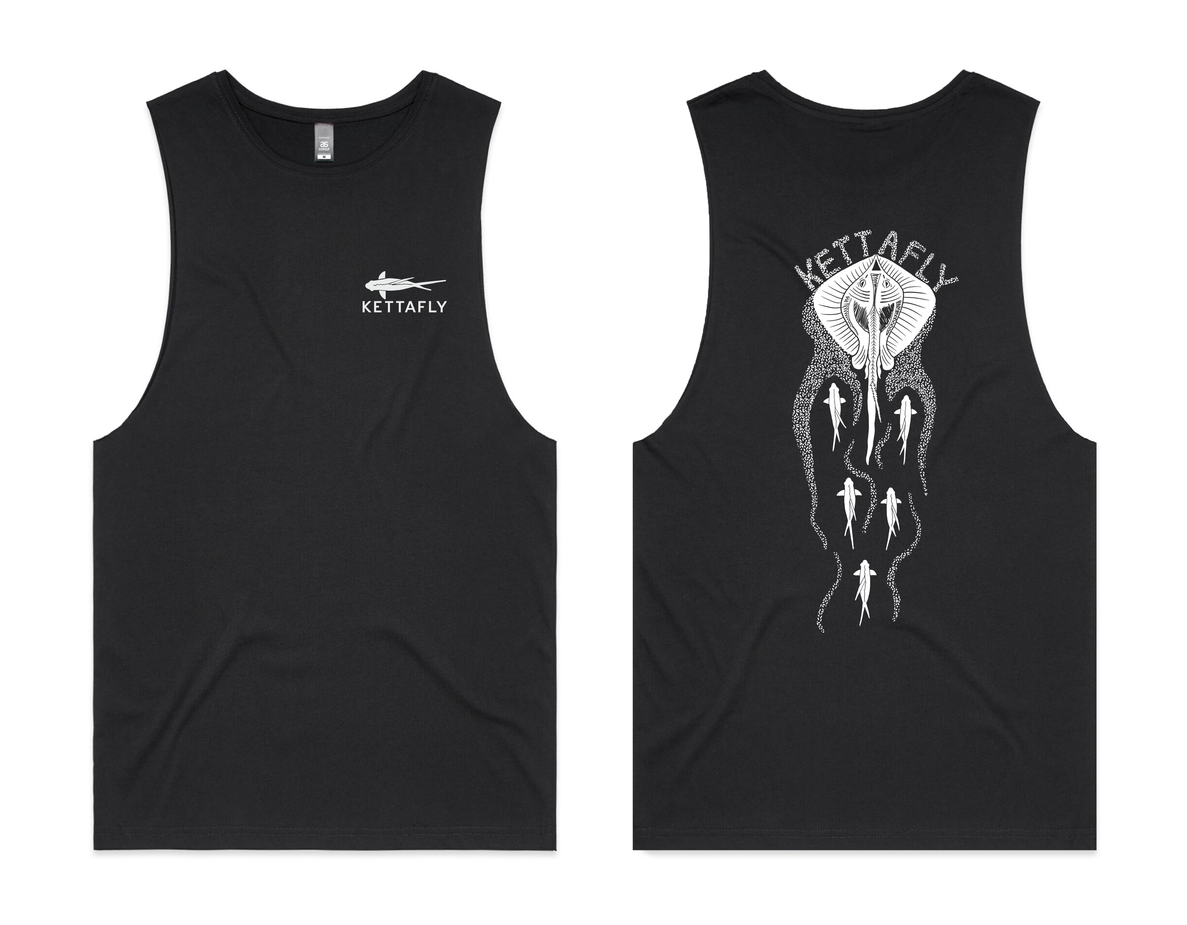 Ray Rider Design (pocket & back) Tank Top