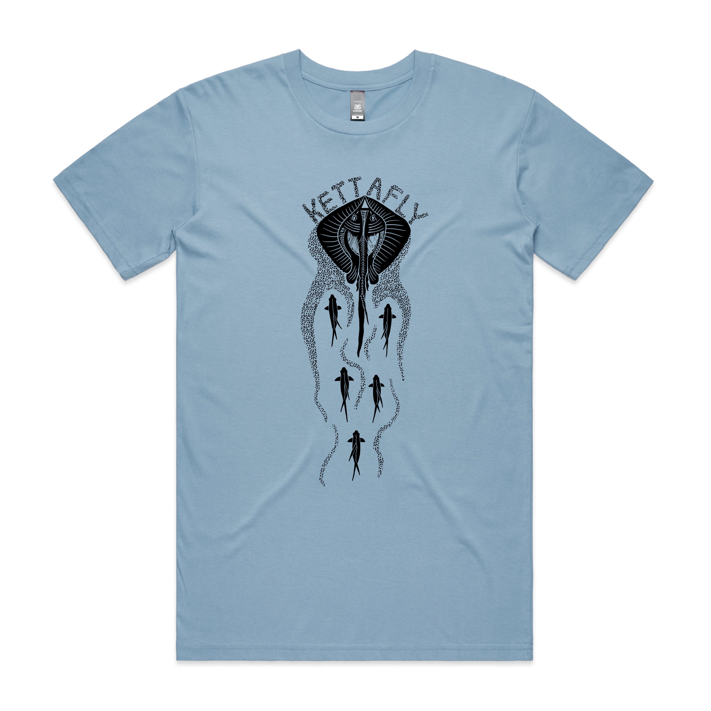 Ray Rider Design (front) T-Shirt Short Sleeve