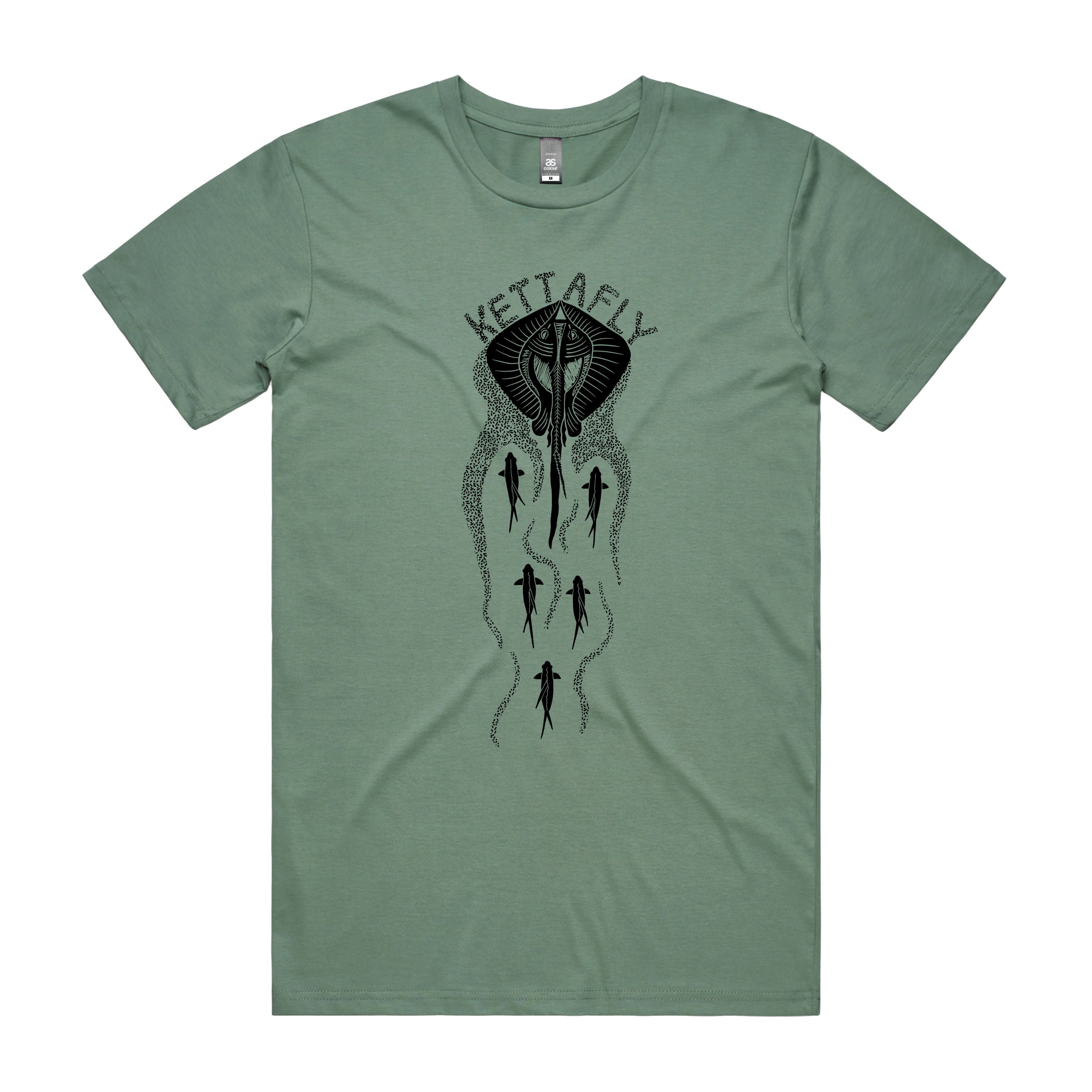 Ray Rider Design (front) T-Shirt Short Sleeve