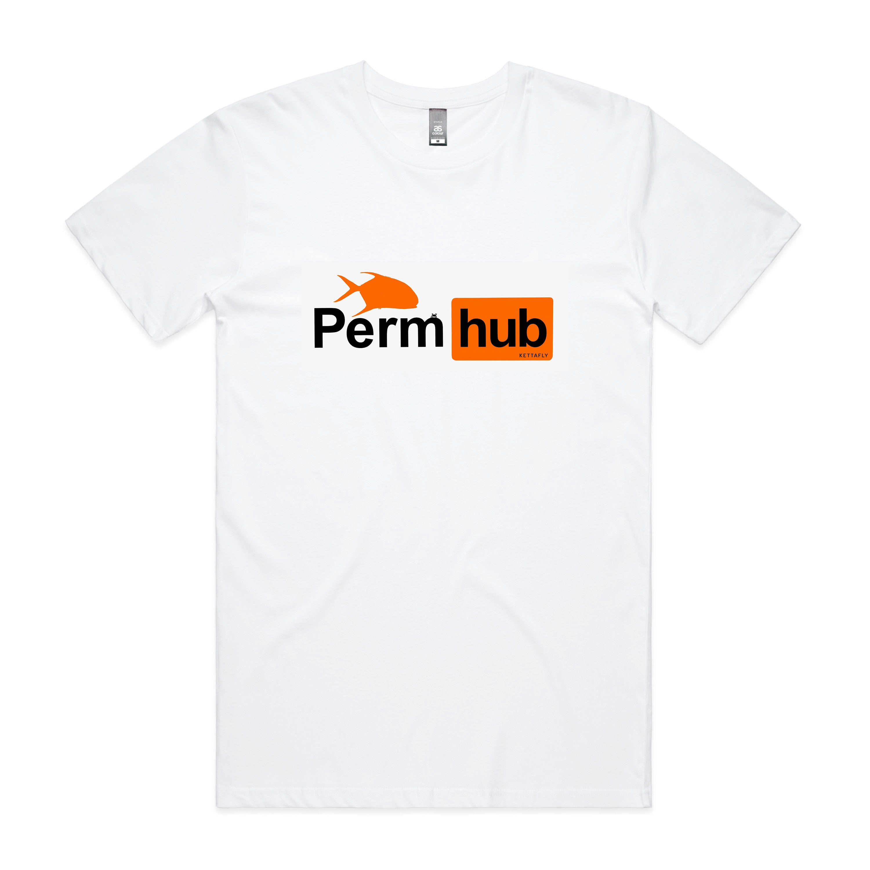 Perm Hub Design (front) T-Shirt Short Sleeve